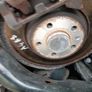 Audi a4 b8 left  Rear wheel bearing hub with brake caliper Diesel Image 2