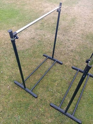 2 clothes rails