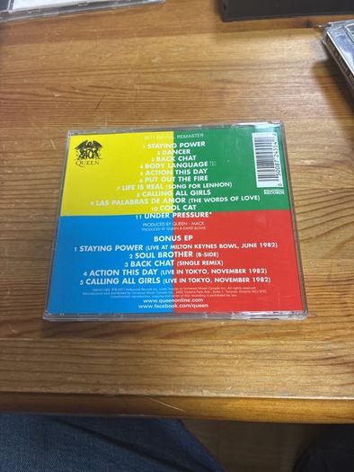 Queen - Hot Space 2 x CD