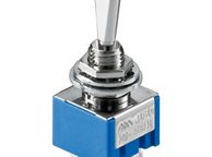 main image for ad Miyama 3 Way Mini Toggle Switch, 2 Pole, (ON-ON) Nickel