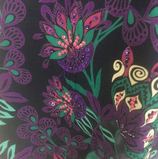 Debenhams Navy Purple Floral Cotton Sleeveless Midi Length Shift Dress Uk 20 Including Post