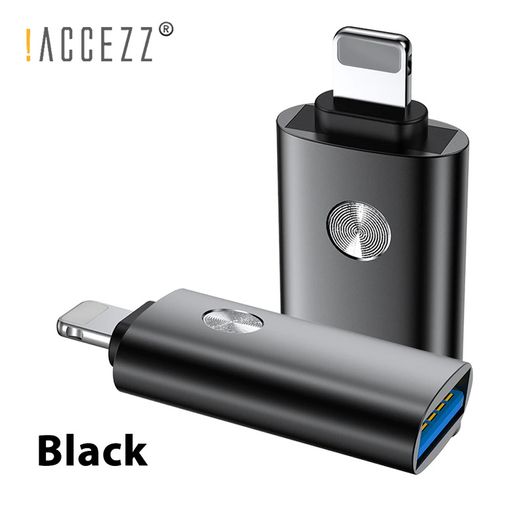 !ACCEZZ Apple OTG Lightning (Male) to USB Type-A (Female) Adapter/Convertor (Brand New/Warranty)