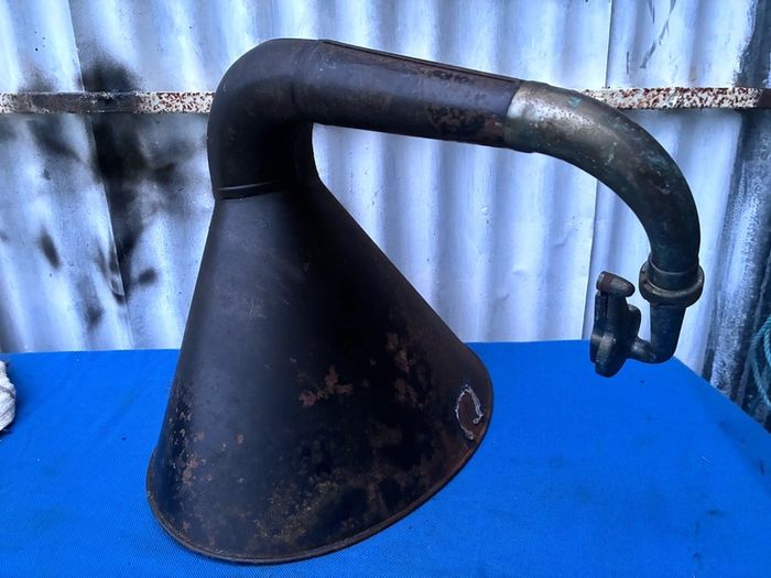 Old gramophone horn