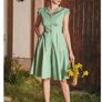 Brand New Belle Poque Women s Casual Short Sleeve Dress with Pockets, Image 5