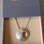 Martina Hamilton Sterling Silver and Gold plate necklace Image 3