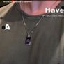 Men's double-sided necklace and bracelet Image 7