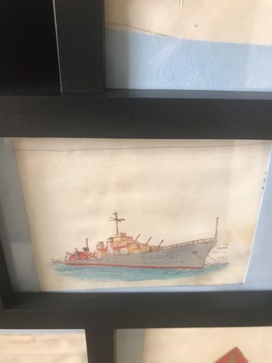 Vintage Spanish Militaria (Art on linen)
