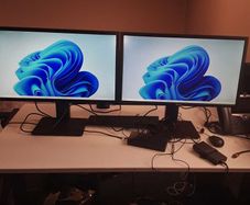ASUS PB287Q Dual Monitor Setup | 28" 4K UHD | TN Panel | Dell WD19 Dock Full Set up