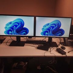 ASUS PB287Q Dual Monitor Setup | 28" 4K UHD | TN Panel | Dell WD19 Dock Full Set up