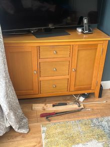 side board solid wood