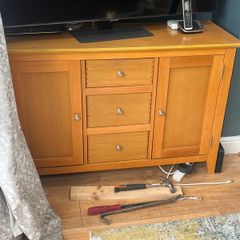 side board solid wood