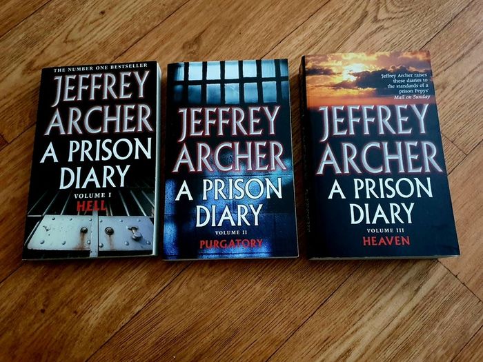 Jeffrey Archer Prison Diaries Complete Collection