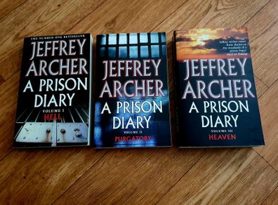 Jeffrey Archer Prison Diaries Complete Collection