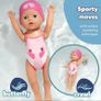 Zapf Baby born My First Swim 30 cm Bath Doll EUC Image 7