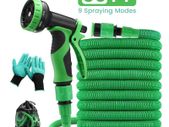 Garden Hose Expandable 50ft High Pressure Car Wash Plastic Pipe Magic Flexible Water Hose With Spray Gun For Watering