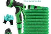Garden Hose Expandable 50ft High Pressure Car Wash Plastic Pipe Magic Flexible Water Hose With Spray Gun For Watering