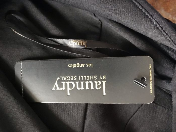 Stunning Black Gown by Laundry Cross Back size 10