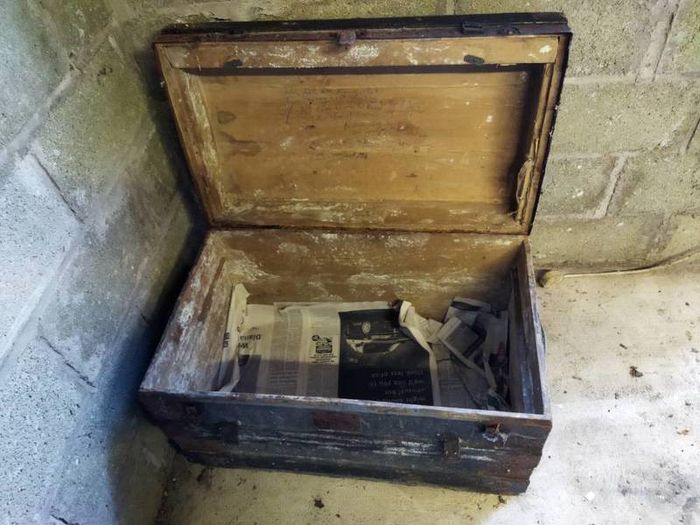 Antique Steamer Trunk