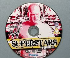 The Best of WWE Superstars Volume 10 Silver Version - Single Disc DVD Wrestling Sports