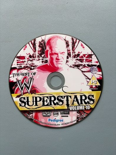 The Best of WWE Superstars Volume 10 Silver Version - Single Disc DVD Wrestling Sports