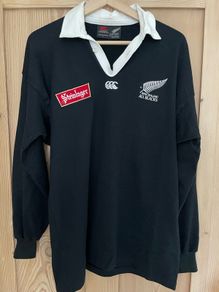 Vintage New Zealand All Blacks Rugby Jersey