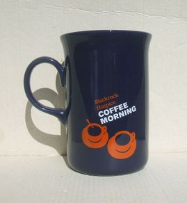 OUR LADYS HOSPICE (Blackrock & Harolds Cross, Dublin) - a ceramic mug issued as part of the hospice Coffee Morning fund-raising event (c.2000)