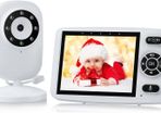 Baby Monitor with camera 3.5 inch HD Screen, Video Baby Monitor with Camera and Audio, Infrared Night Vision, Two Way Talk, VOX Mode, Temperature Monitor, Long Battery Life, Lullaby