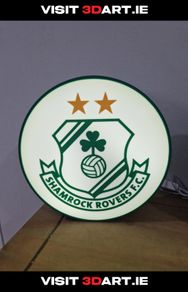 Shamrock-Rovers Light Box