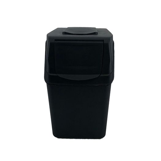 BRAND NEW Set of 3 recycling cubes with capacity of 75 litres of compartment in black color