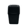 BRAND NEW Set of 3 recycling cubes with capacity of 75 litres of compartment in black color Image 5