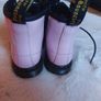 Doc Martens(real)  Girls pink Size 7 /23.5 Image 5