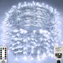 Christmas Lights Outdoor Decorations, Extra Long 120m 1000LED Mains Powered Fairy Lights, Outside Waterproof Plug in String Lights for Xmas Festival Party Holiday Wedding Decor (MULTIPLE COLOURS) Image 3