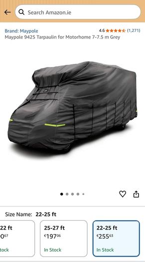 Motorhome Campervan Cover