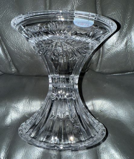 Galway 24% LEAD CRYSTAL Reversible Candle Holder