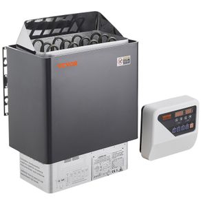 6KW Electric Sauna Stove Sauna Heater with 3h Timer, Digital Controller
