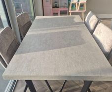 Table and chairs. Easy living