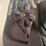 Womens Clarks Rudy Brown Leather Sandals Flip Flops Size Uk 6 Eu 39 Brand New With Box Image 4