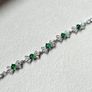 Natural Burma Jade with silver bracelet Image 3