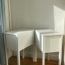 IKEA bedside tables (2) with drawer and tray Image 2