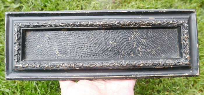 Victorian Heavy Door Brace Set - Letter Plate set  Brass Lion Face  Centre Knob Brass Door Knocker and Letter plate