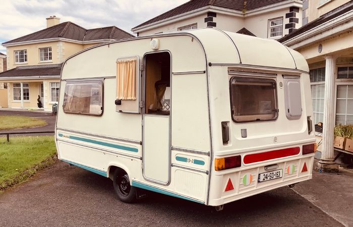 2-berth lightweight touring caravan