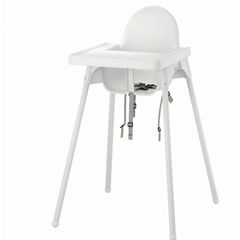 Travel cot and high chair