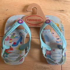 Havaianas Kids' Disney Princess Flip Flops Size 7C EUR 23 EUC
