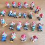 Miniature dolls house or fairy garden items, lot of garden gnomes Image 3