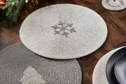 NEXT Silver Beaded PLacemats