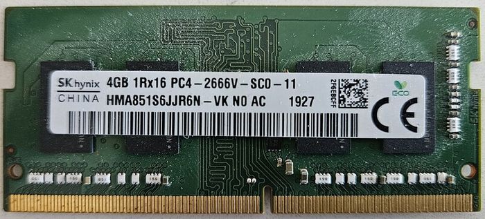 2 X 4gb Ddr4 Laptop Ram