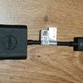Dell XPS 10 Tablet Power Port to USB and VGA Dongle Adapter Cable Image 2