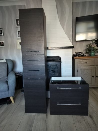Tall Boy & Vanity Unit