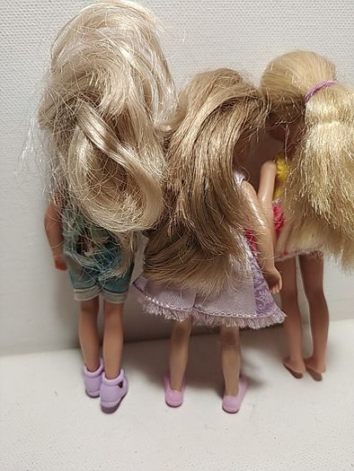 Barbie Chelsea Dolls X 3