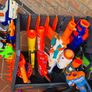 Mega Nerf Gun And 3x Blasters Image 5